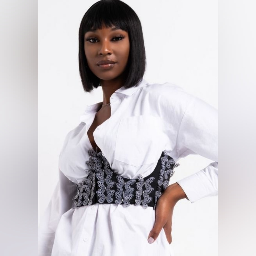 Akria Butterfly Corset Top